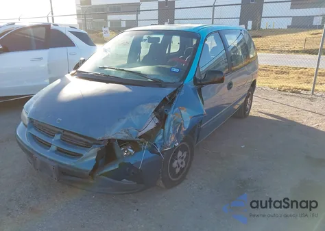 1999 Dodge Caravan z USA, uszkodzony, nr VIN 2B4FP25B9XR463280